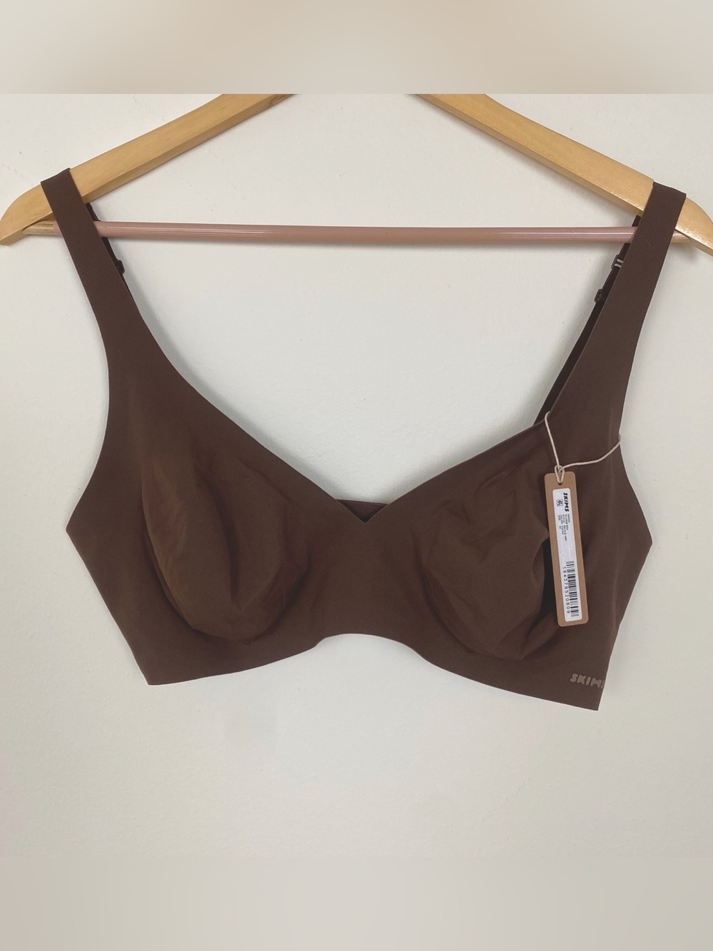 Skims Naked Plunge Bra Onyx Size 2x
